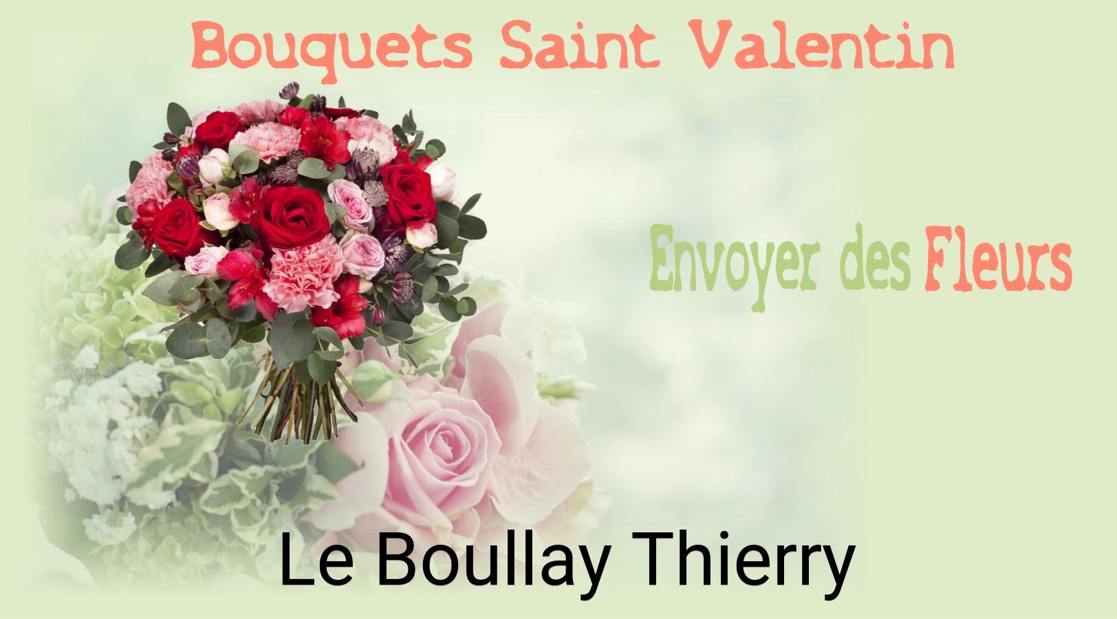 Roses de Saint-Valentin livrées à Le Boullay-Thierry